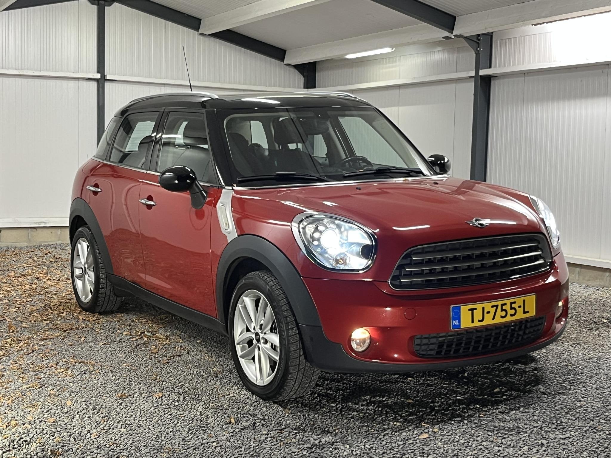 MINI Countryman 1.6 Cooper Chili AUTOMAAT 2014 NAVI CRUISE S, Gebruikt, Leder en Stof, 122 pk, 14 km/l
