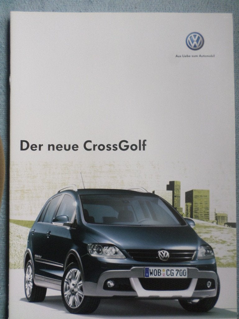 Volkswagen VW Cross Golf Brochure, Ophalen of Verzenden, Zo goed als nieuw, Volkswagen