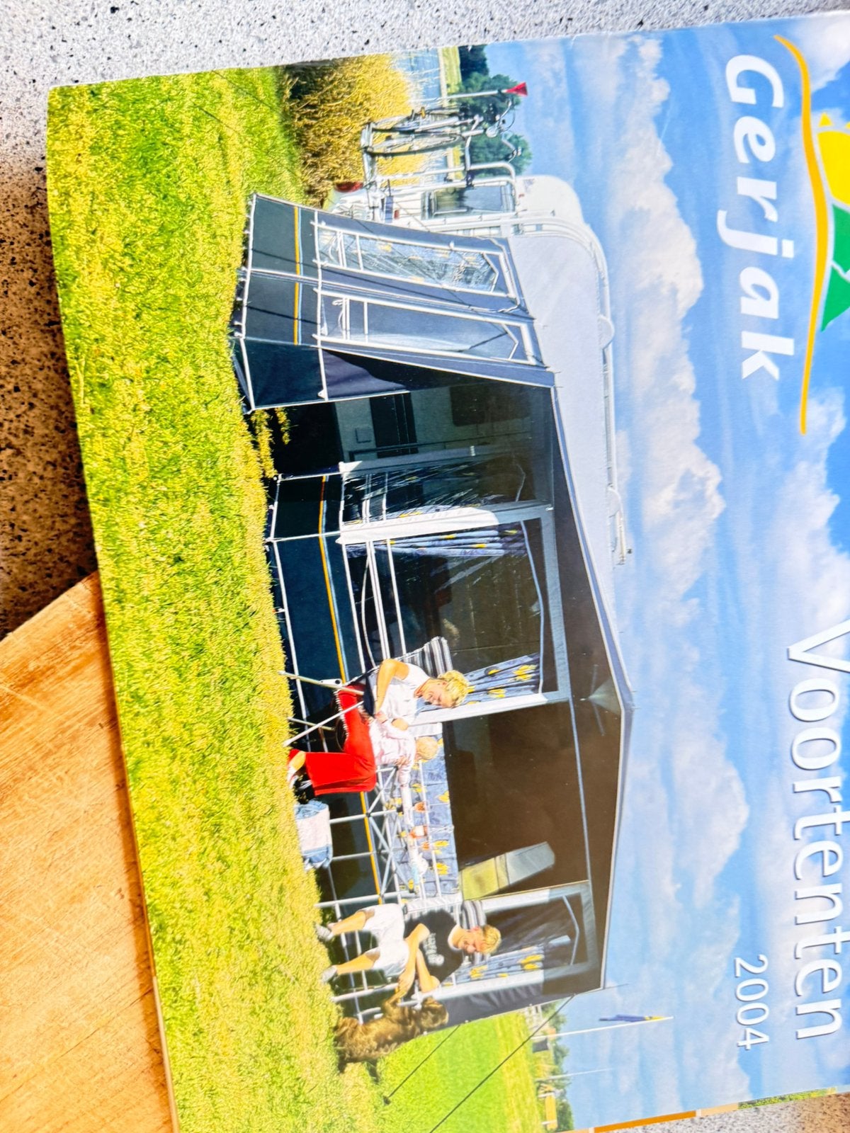 Gerjak voortent omloop 900cm, Caravans en Kamperen, Voortenten en Luifels, Ophalen, Gebruikt, Polyester, Overige merken