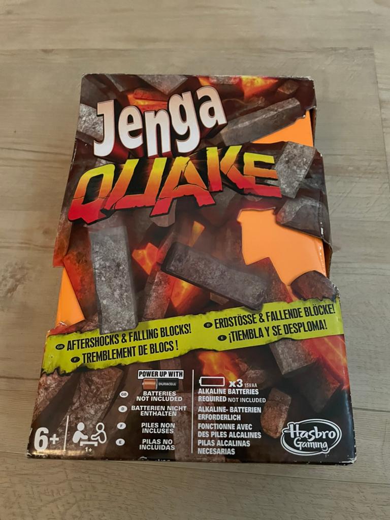 Jenga quake, Hobby en Vrije tijd, Ophalen, Zo goed als nieuw