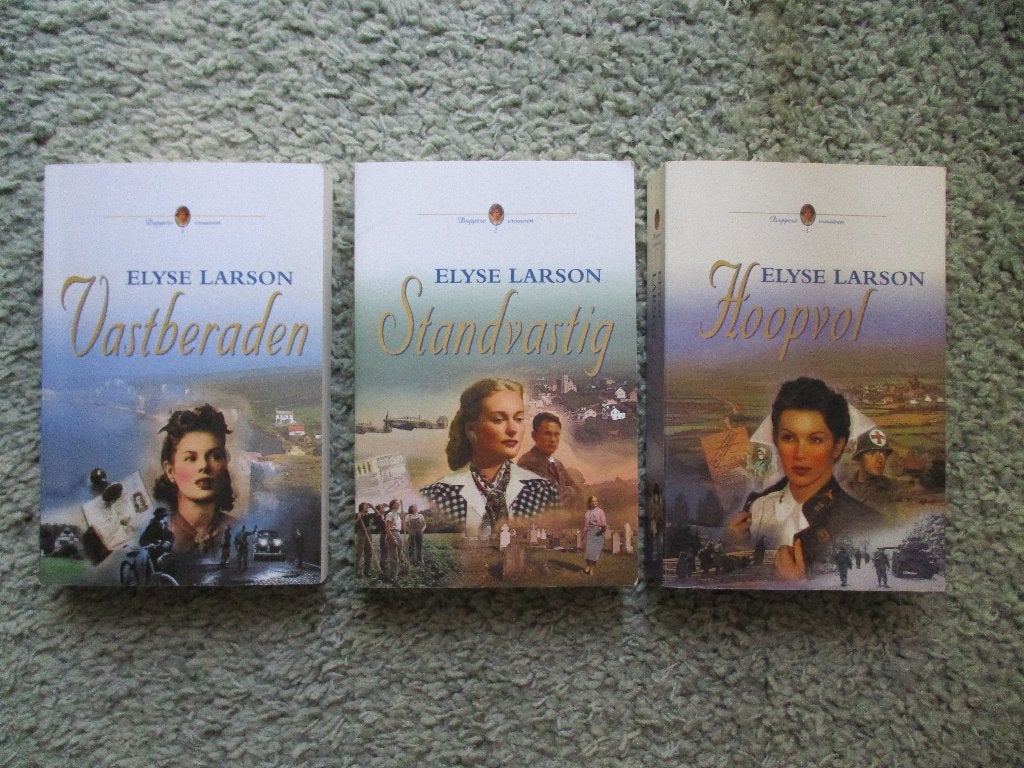 Elyse Larson serie Dappere vrouwen christelijke romans, Ophalen of Verzenden, Gelezen