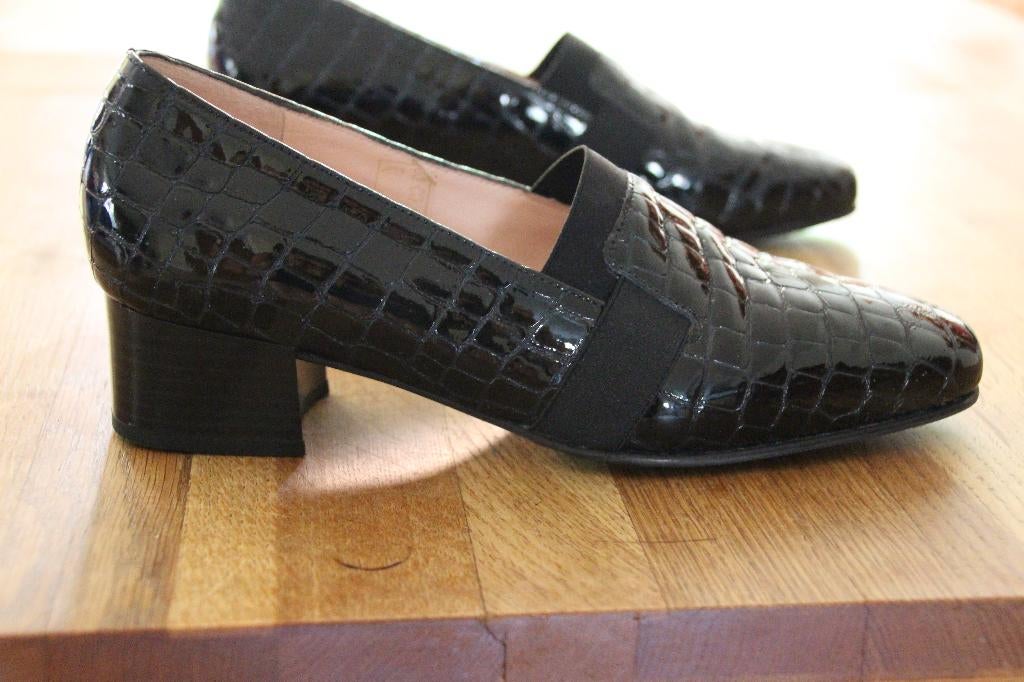 Spiess zwarte lakleren schoenen maat 6 (39), Spiess, Schoenen met lage hakken, Zwart, Ophalen of Verzenden