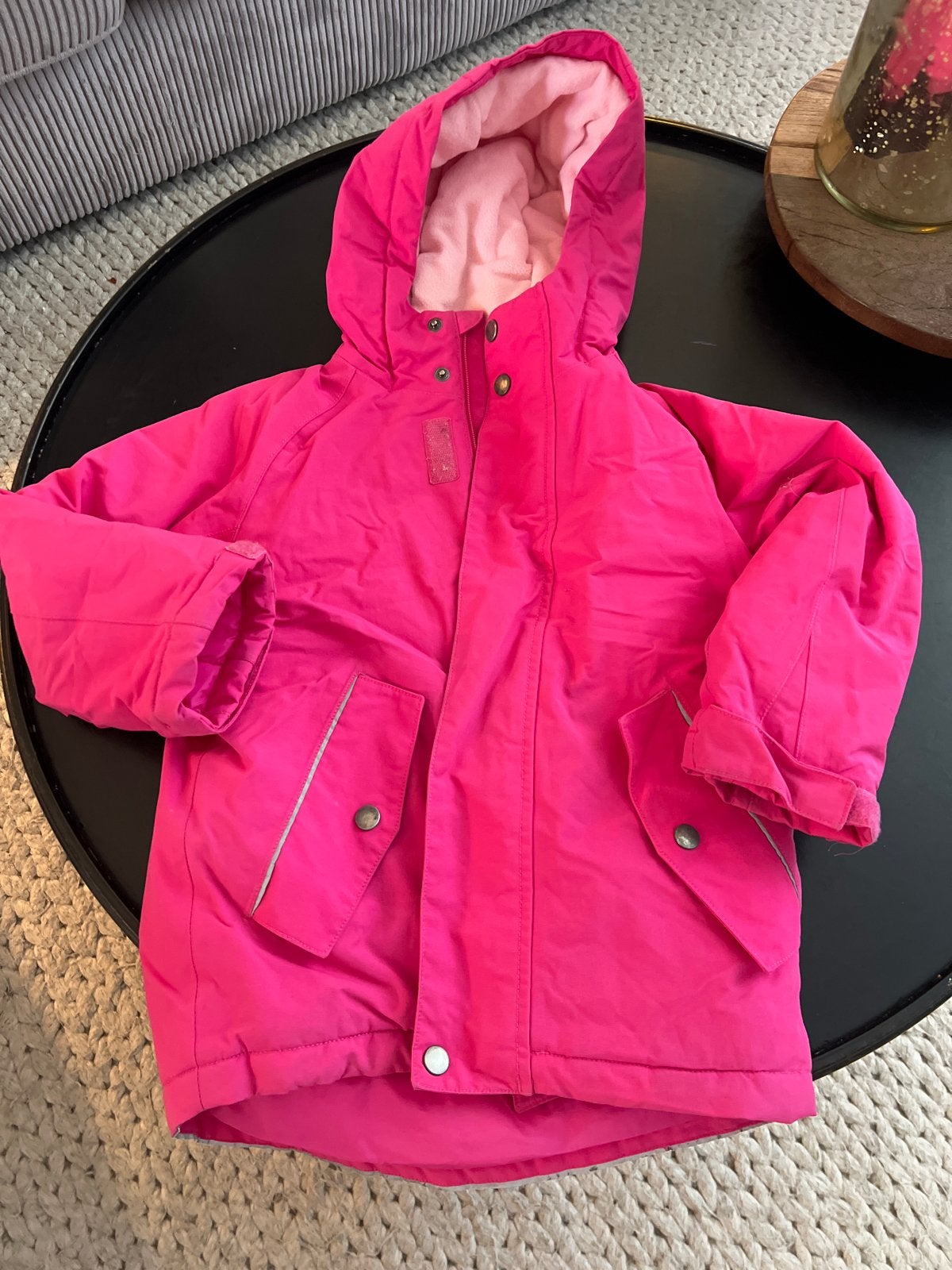 Mama Andersson Skijas mt 110 met fleece capuchon, Ophalen of Verzenden, Gebruikt, Meisje