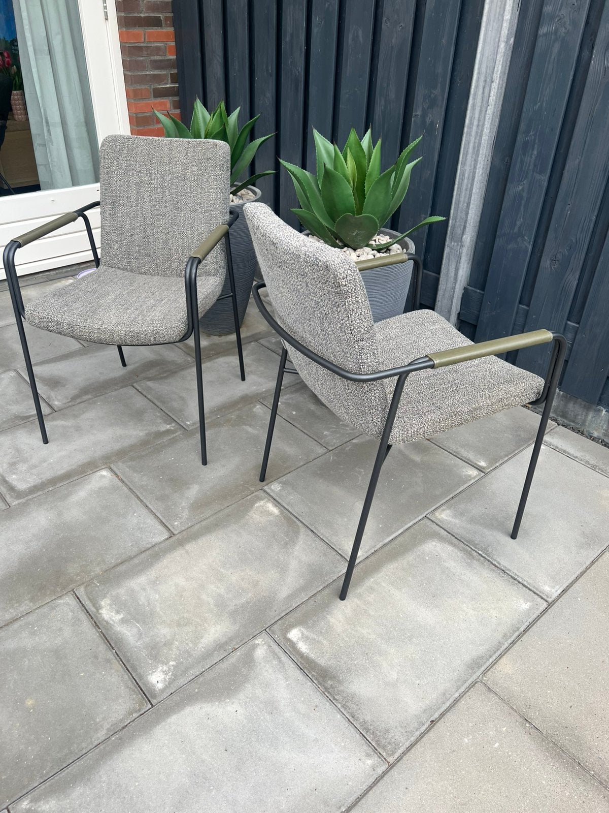 Bert plantagie Tibbe stoelen, Huis en Inrichting, Stoelen, Ophalen, Zo goed als nieuw, Vijf, Zes of meer stoelen, Stof