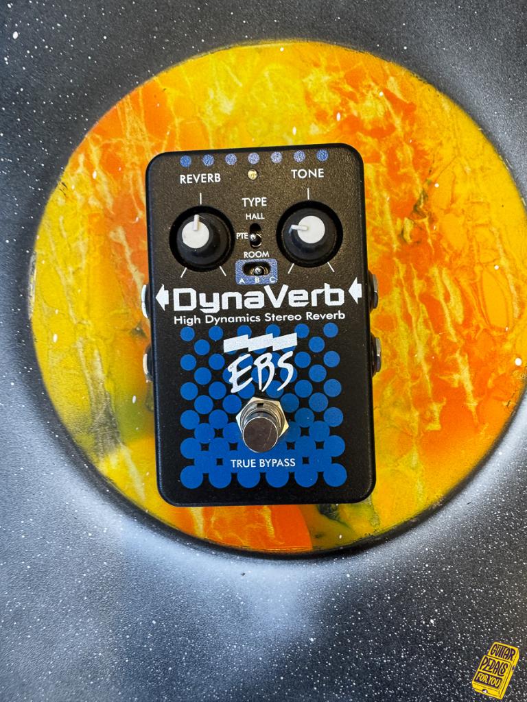 EBS DynaVerb High Dynamics Stereo Reverb Pedal, Gebruikt, Ophalen of Verzenden, Reverb, EBS