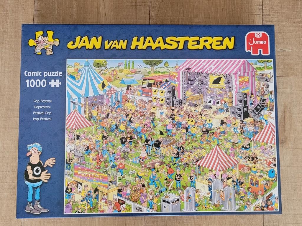 Jan van Haasteren puzzel., Ophalen, 500 t/m 1500 stukjes, Nieuw