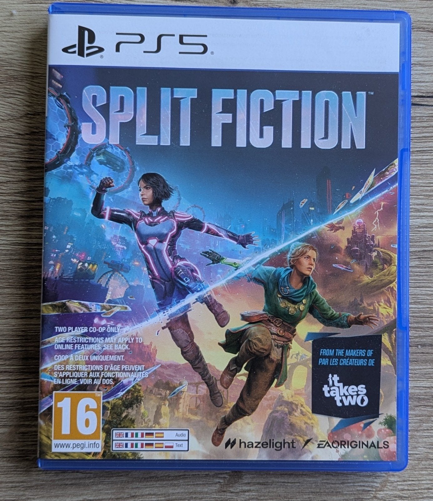 Split Fiction PS5 Disc - Co-op avontuur, Avontuur en Actie, Online, 2 spelers, Ophalen of Verzenden