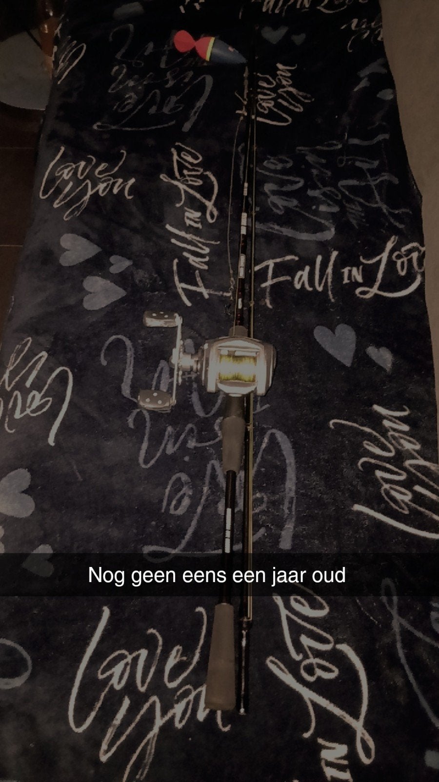Hengel met molen en dobber - Zo goed als nieuw, Watersport en Boten, Ophalen