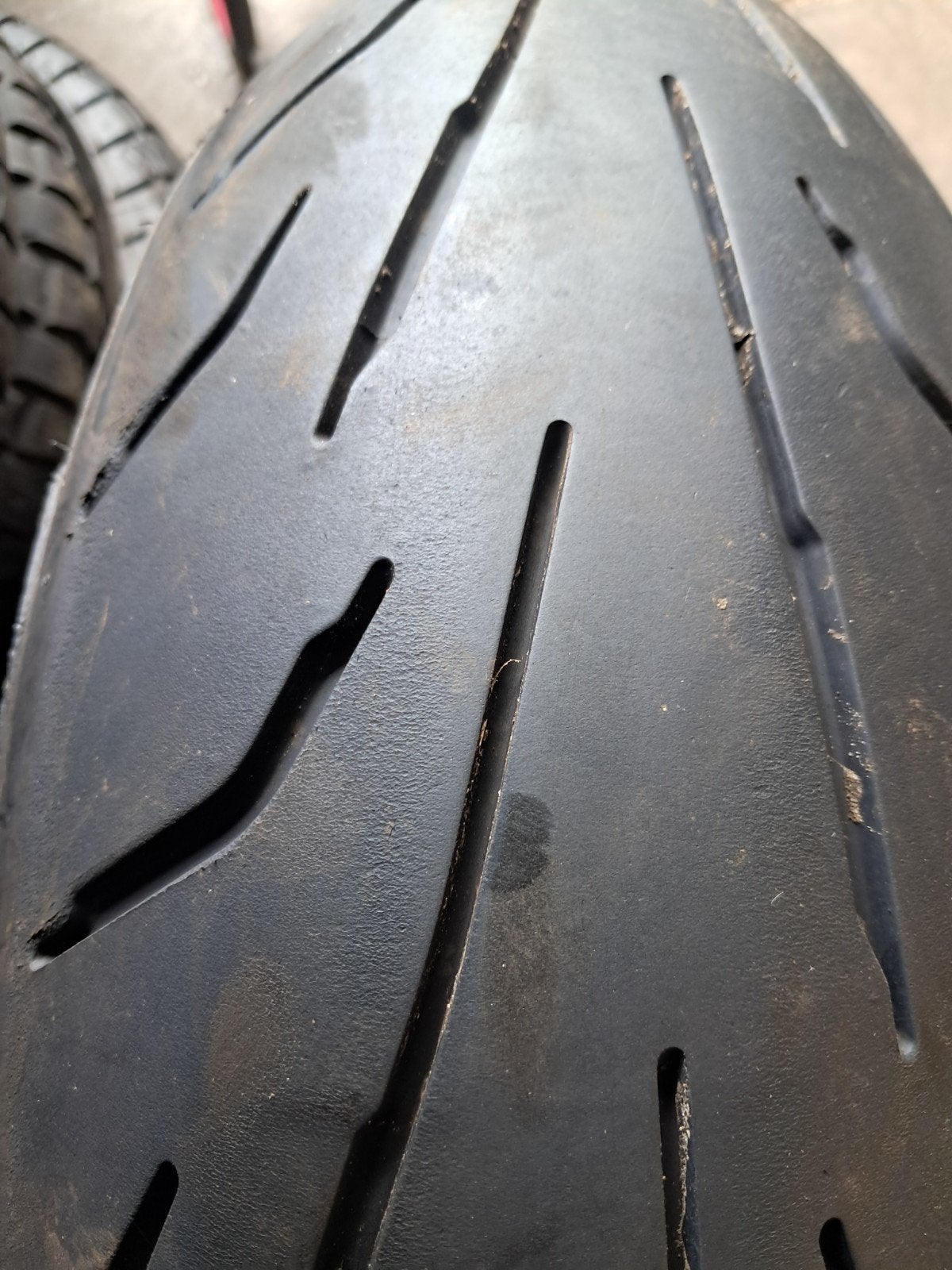 Motorband 180/55/17, Ophalen