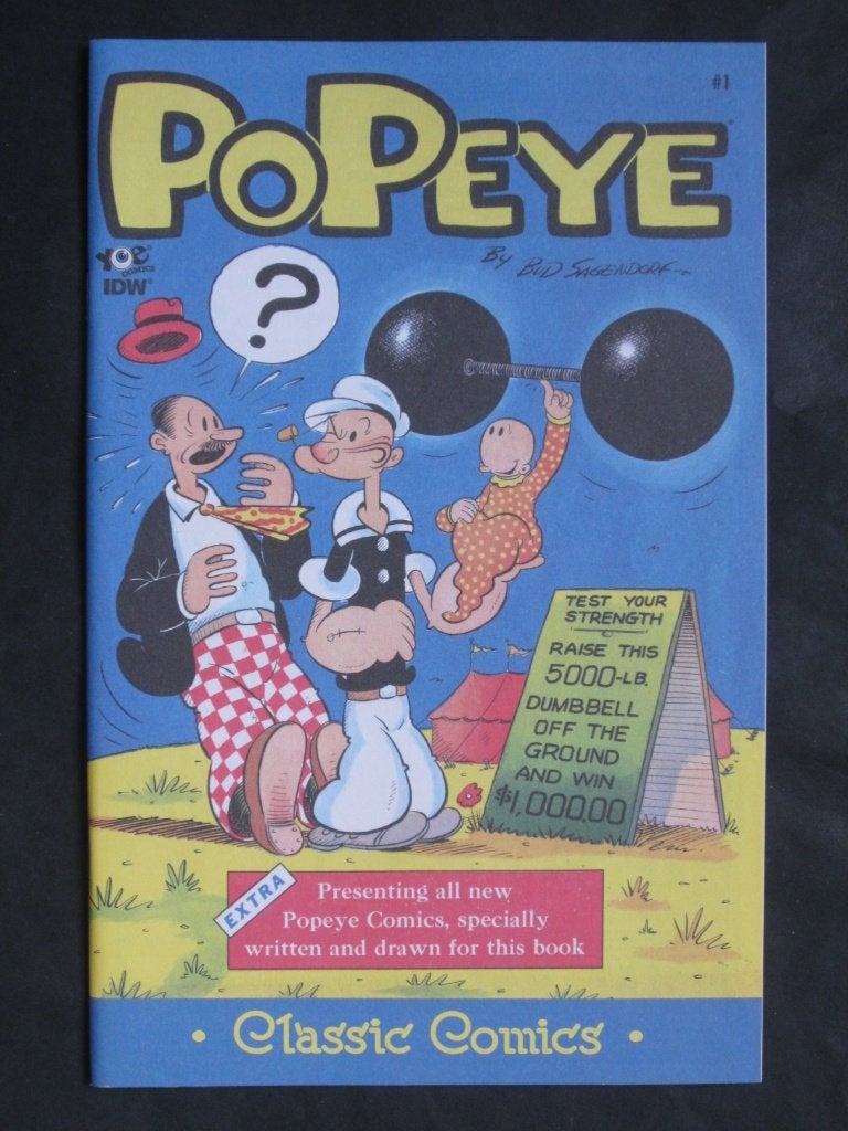 Classic Popeye #1 IDW 2012 By Bud Sagendorf (52 pages), Boeken, Strips | Comics, Eén comic, Amerika, Verzenden, Nieuw