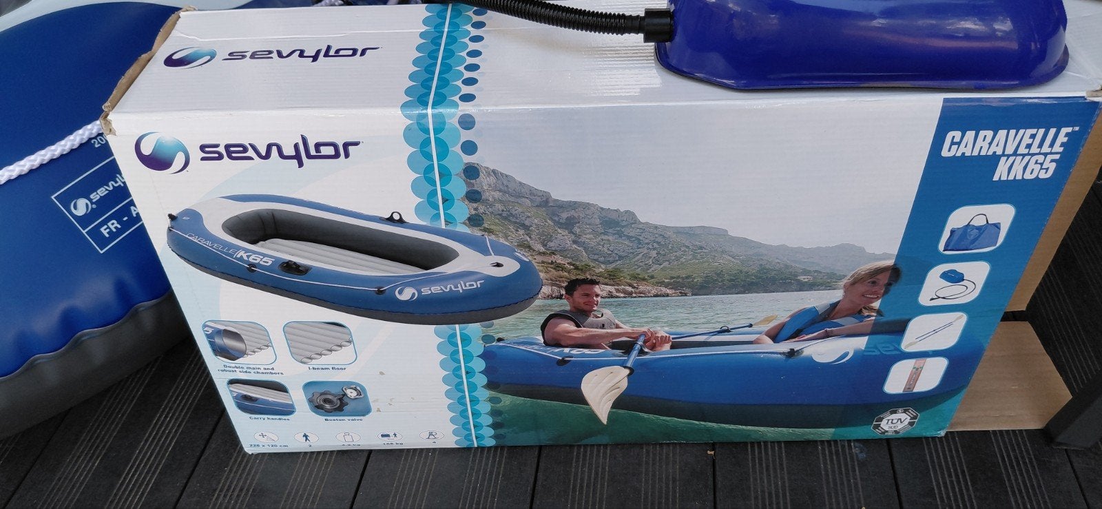roeiboot, Ophalen, Zo goed als nieuw, Twee personen, Overige typen