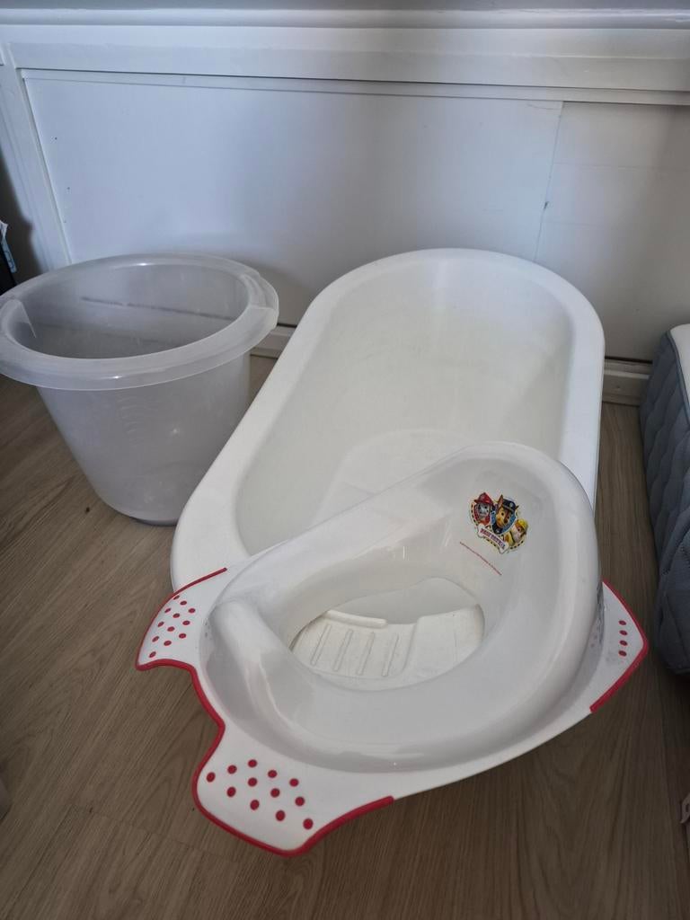 Babybadje en Paw Patrol toiletverkleiner GRATIS, Ophalen, Gebruikt, Badje, Overige merken