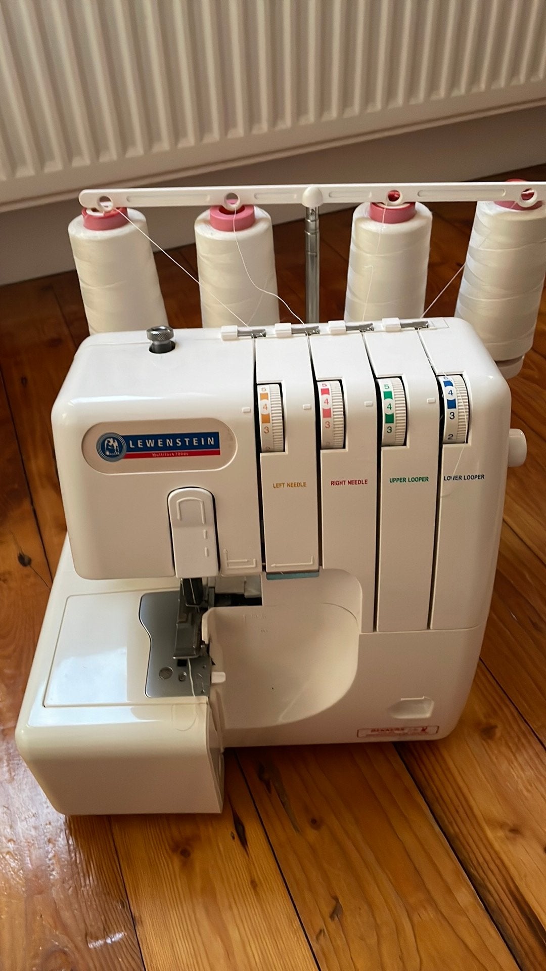 Lewenstein lockmachine multilock 700de, Ophalen, Zo goed als nieuw, Lockmachine, Lewenstein
