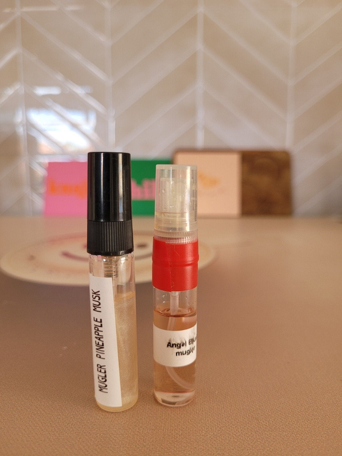Mugler Pineapple Musc en Angel Blush, Ophalen of Verzenden
