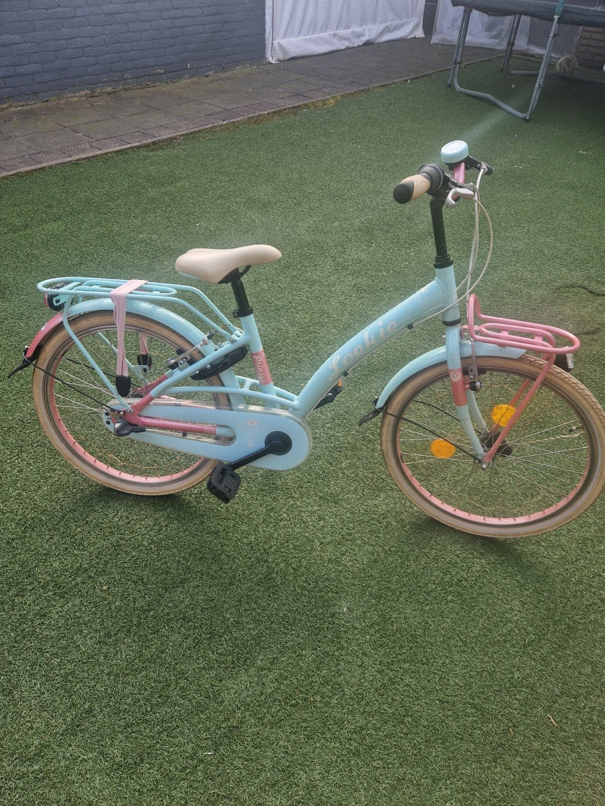Loekie Prinses kinderfiets 22 inch - Zo goed als nieuw, Ophalen, Terugtraprem, 22 inch, Loekie