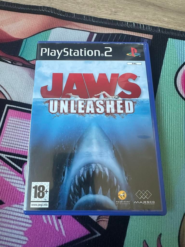 Jaws Unleashed - PlayStation 2 (PS2) - Zonder boekje, Spelcomputers en Games, Games | Sony PlayStation 2, Avontuur en Actie, Gebruikt