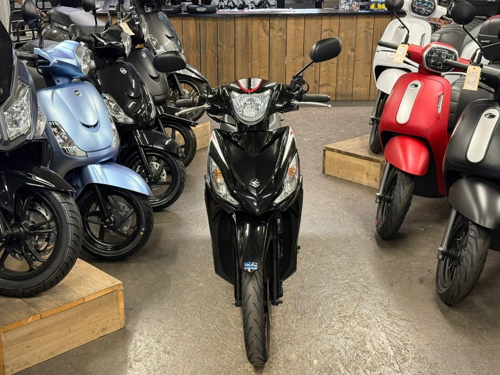 Suzuki Adress 110cc motor scooter bj2019 13858km, Handvatverwarming, Scooter, Occasion, Bedrijf