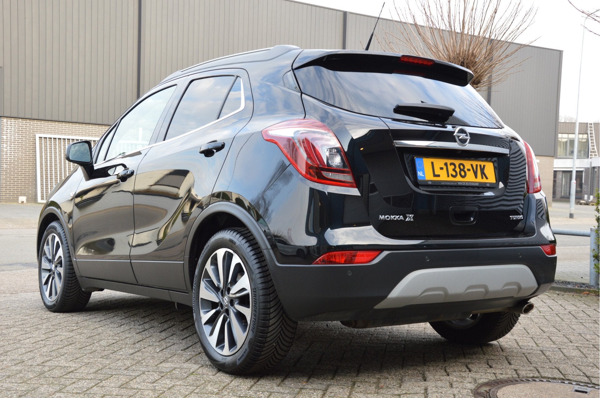 Opel Mokka X 1.4 Turbo Innovation CLIMA | LEDER | CAMERA | N, Auto's, Voorwielaandrijving, Gebruikt, Zwart, Zwart