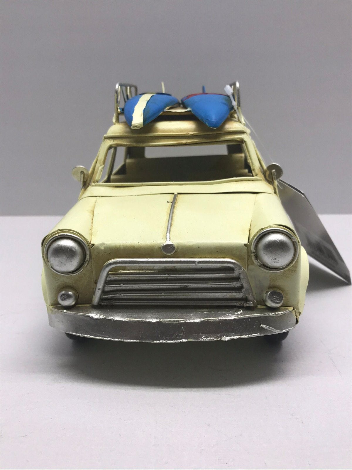 Unieke Mini Cooper retro vintage model auto 25cm, Overige merken, Chiel Meekes Handelsonderneming, Auto, Nieuw