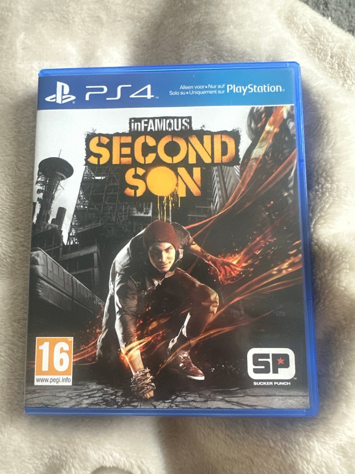 InFamous Second Son PS4 Game - Actie/Avontuur, Gebruikt, 1 speler, Vanaf 16 jaar, Ophalen