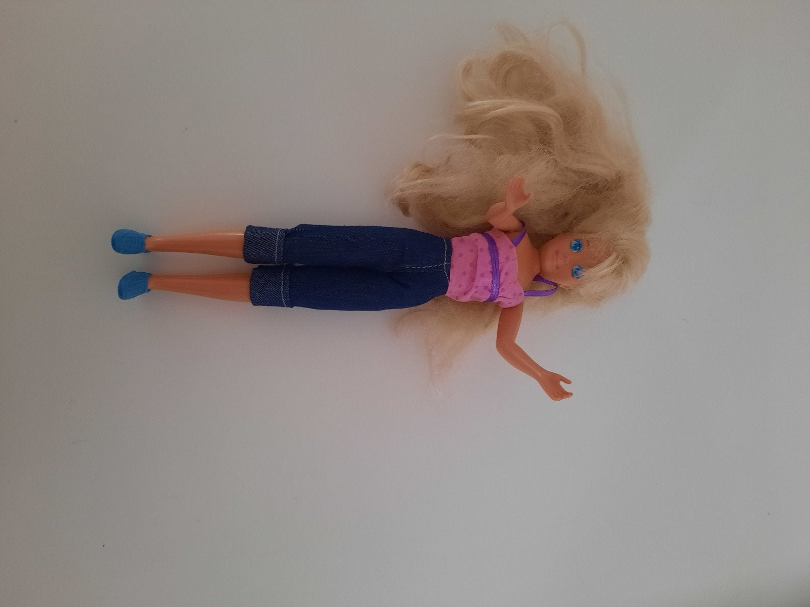 Barbie Shelly pop met blond haar en blauwe ogen, Ophalen, Gebruikt, Barbie