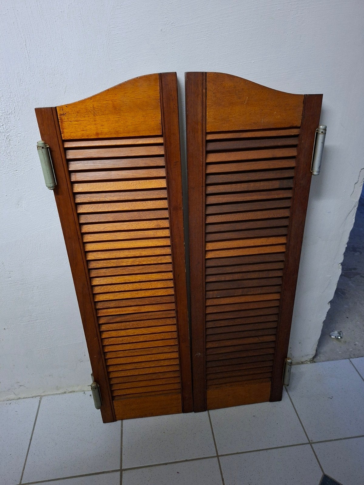 Saloon deurtjes / Klapdeurtjes van hout, Ophalen, Gebruikt, Minder dan 80 cm, Binnendeur