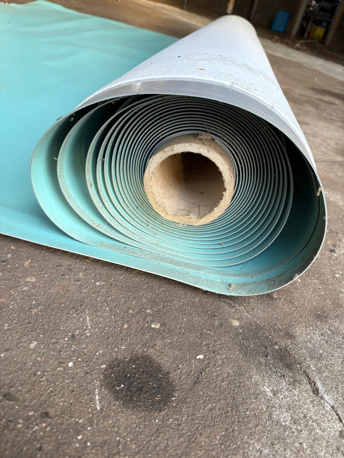 Tekoop. Pvc dak bedekking, Ophalen, Gebruikt, 15 m² of meer, Zeil