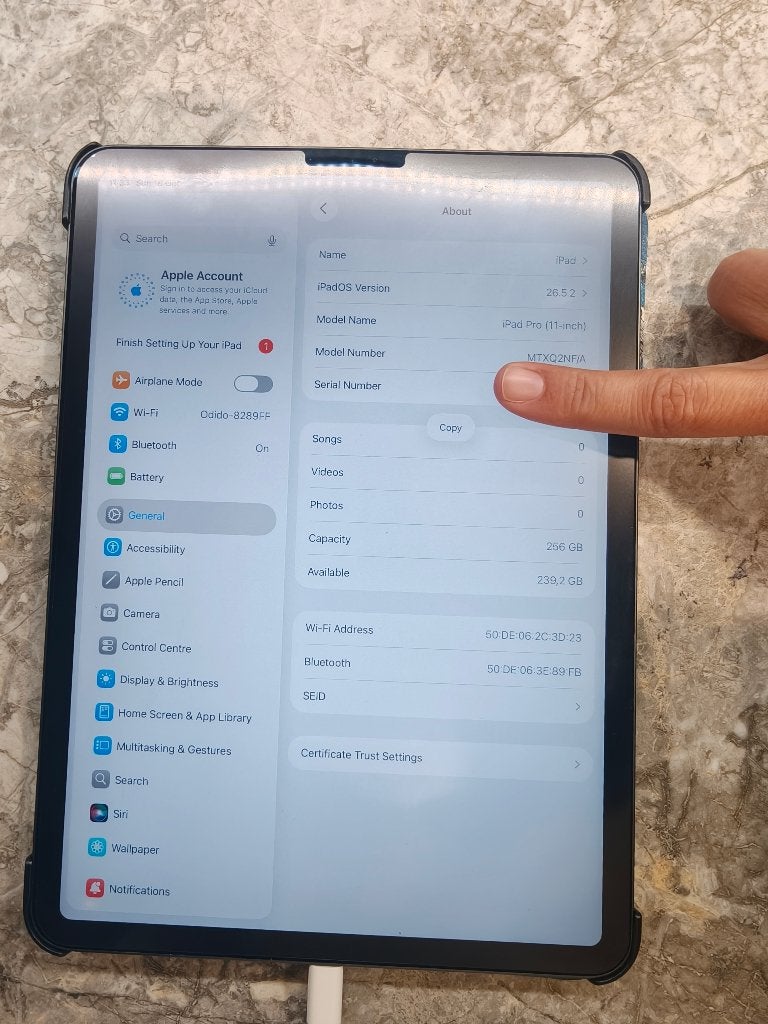 Ipad pro 11 inch 256GB, Ophalen, Apple iPad, 11 inch, Zo goed als nieuw