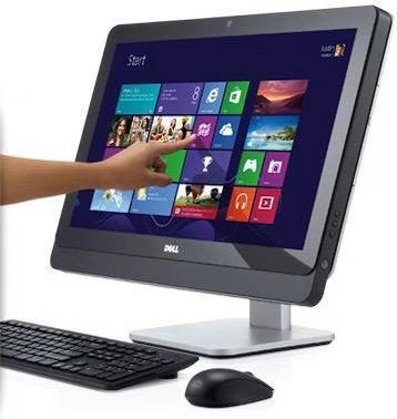 Dell Inspiron One 2330 All-in-One PC met touchscreen 23 inch, Ophalen, Gebruikt, Met monitor