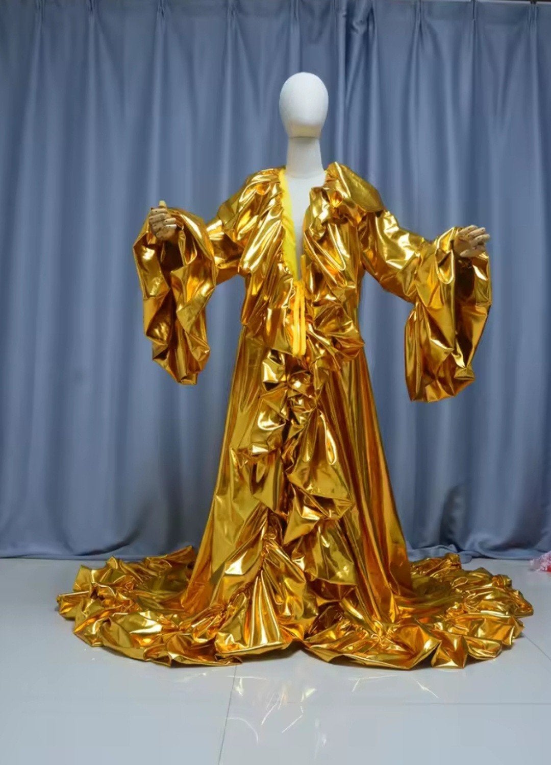 Majestueuze Cape Goud en Zilver, tm 5XL, Verzenden, Nieuw