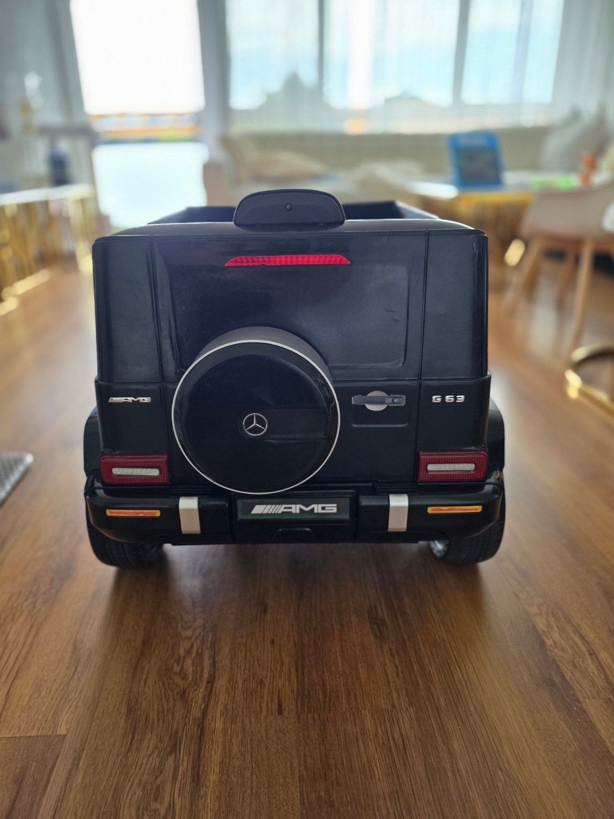 Mercedes-Benz G63 AMG Elektrische Kinderauto Zwart, Ophalen, Gebruikt