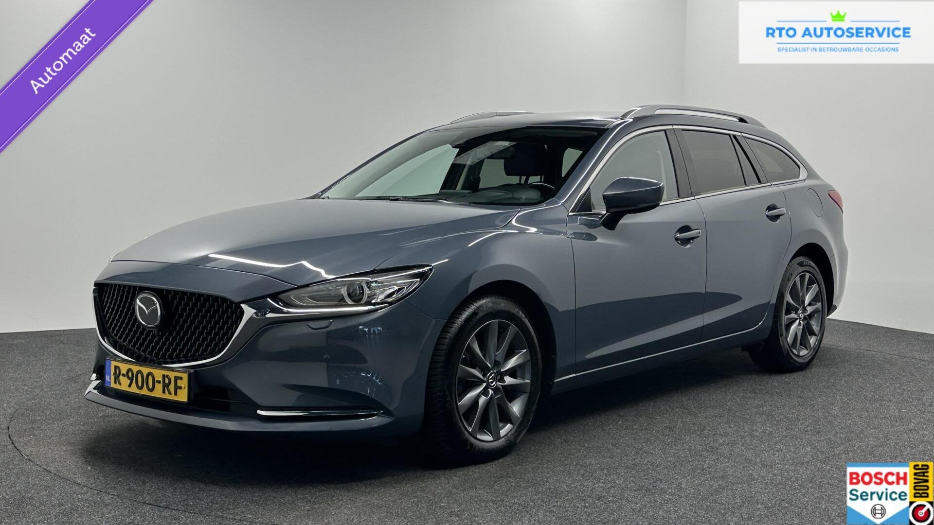 Mazda 6 Sportbreak 2.0 SkyActiv-G 165 Business LEER CAMERA E, 1998 cc, Gebruikt, 4 cilinders, Met garantie (alle)