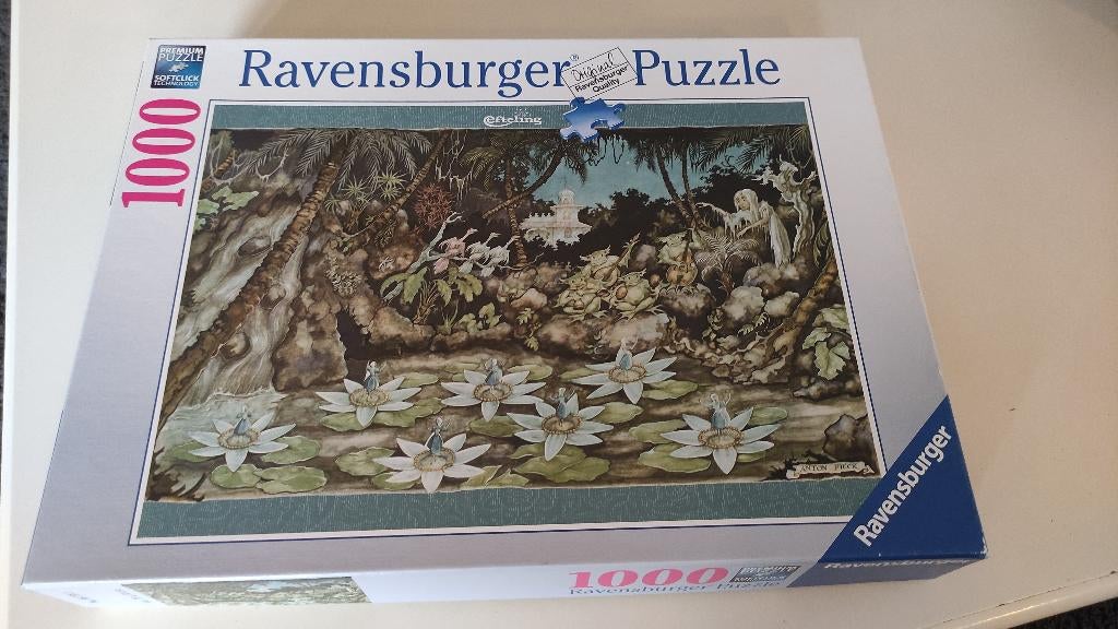 Efteling puzzel de zingende Waterlelies. Zeldzaam., Verzamelen, Efteling, Ophalen of Verzenden, Zo goed als nieuw, Beeldje of Poppetje