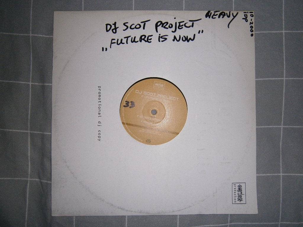 DJ Scot Project – F (Future Is Now). 2000. Promo. Techno, Ophalen, Gebruikt, Import, Techno