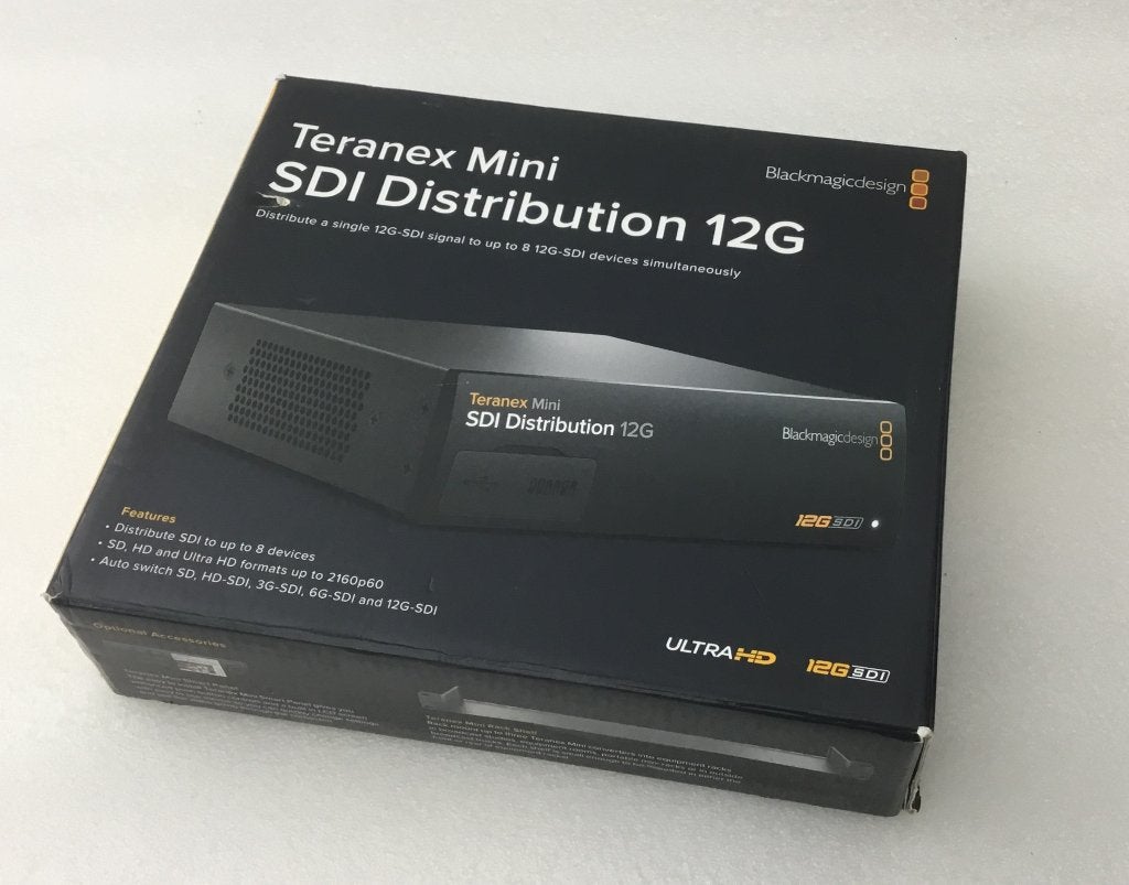 Blackmagicdesign Teranex Mini SDI Distribution 12G, Ophalen of Verzenden, Zo goed als nieuw, Video