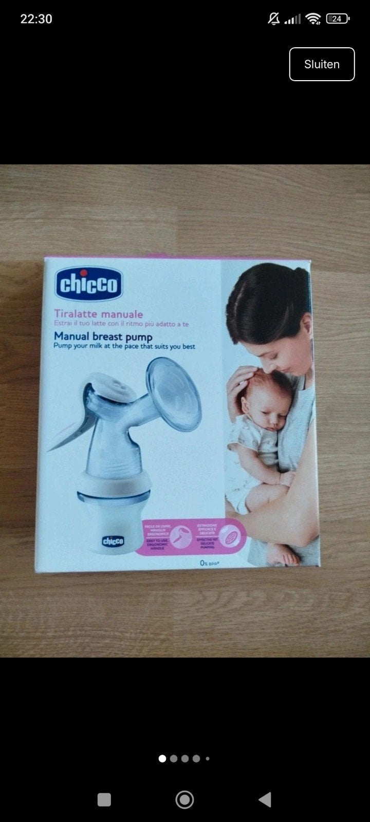 Chicco Manual Breast Pump
Praktisch gloednieuw, Kinderen en Baby's, Babyvoeding en Toebehoren, Ophalen of Verzenden, Nieuw, Borstkolf