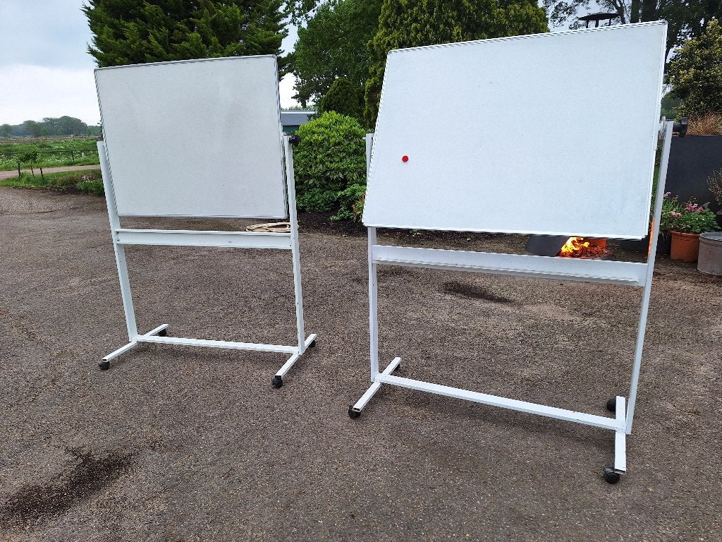 Verrijdbaar Magneetbord - Ideaal voor presentaties, Ophalen, Gebruikt, Magneetbord