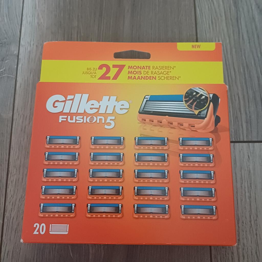 Gillette Fusion 5 Scheermesjes - 20 stuks, Ophalen of Verzenden, Nieuw