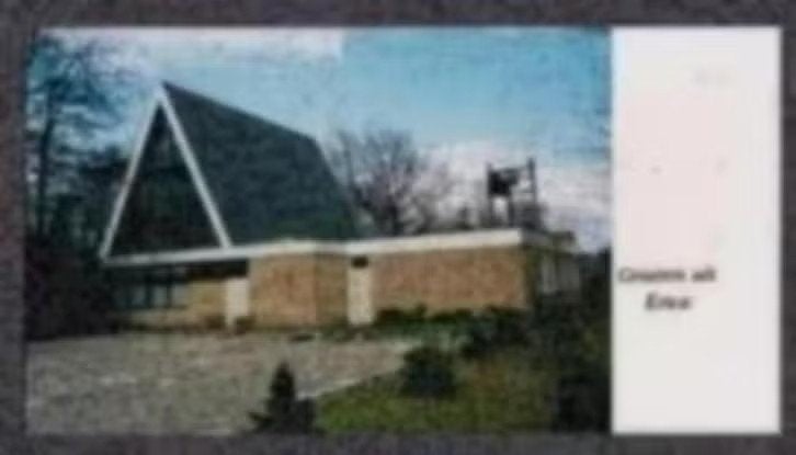 Erica Hervormde Kerk Fotokaart, Ophalen of Verzenden, 1980 tot heden, Ongelopen, Drenthe
