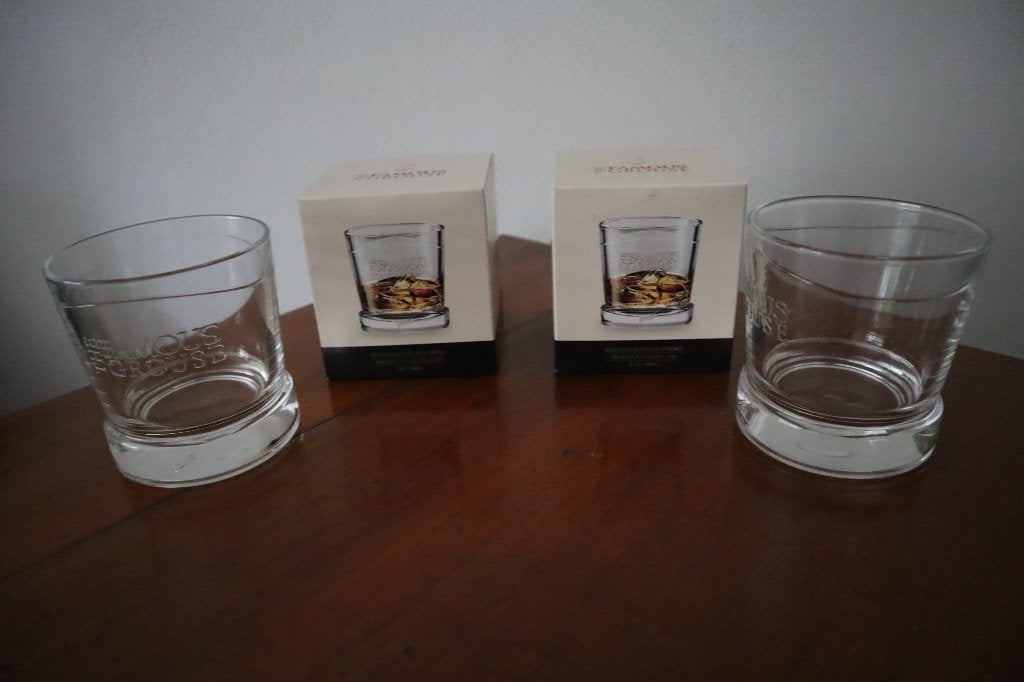 Set van 2 Famous Grouse whiskyglazen, Ophalen of Verzenden, Nieuw, Overige typen