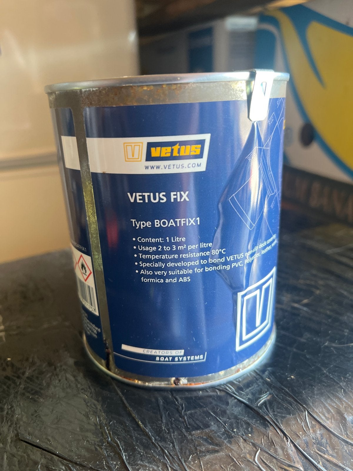Vetus Fix Type BOATFIX1 Lijm 1 Liter, Ophalen, Nieuw, Onderhoud en Reparatie