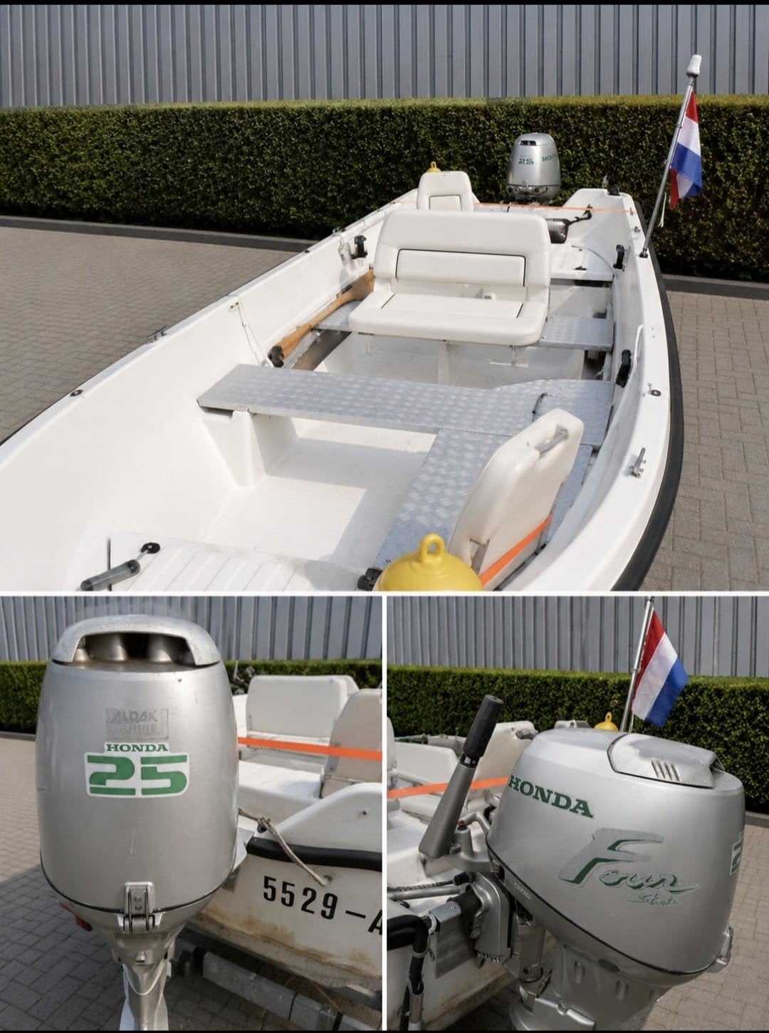 Tehri Nordic 6020 compl. Set, Watersport en Boten, Motorboten en Motorjachten, Buitenboordmotor, Kussenset, Trailer, Ophalen