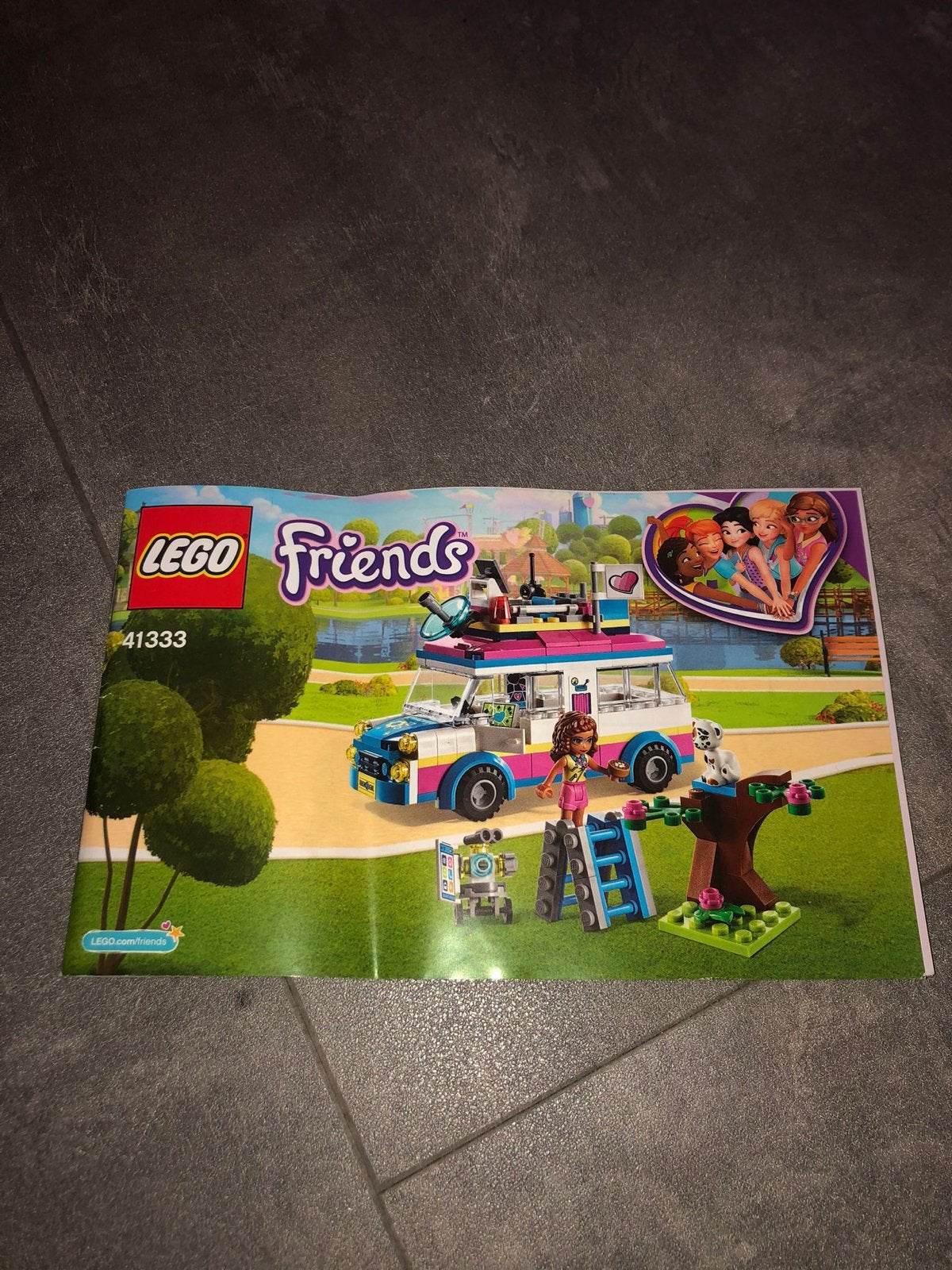 LEGO Friends Olivia's Missievoertuig #41333, Ophalen, Gebruikt