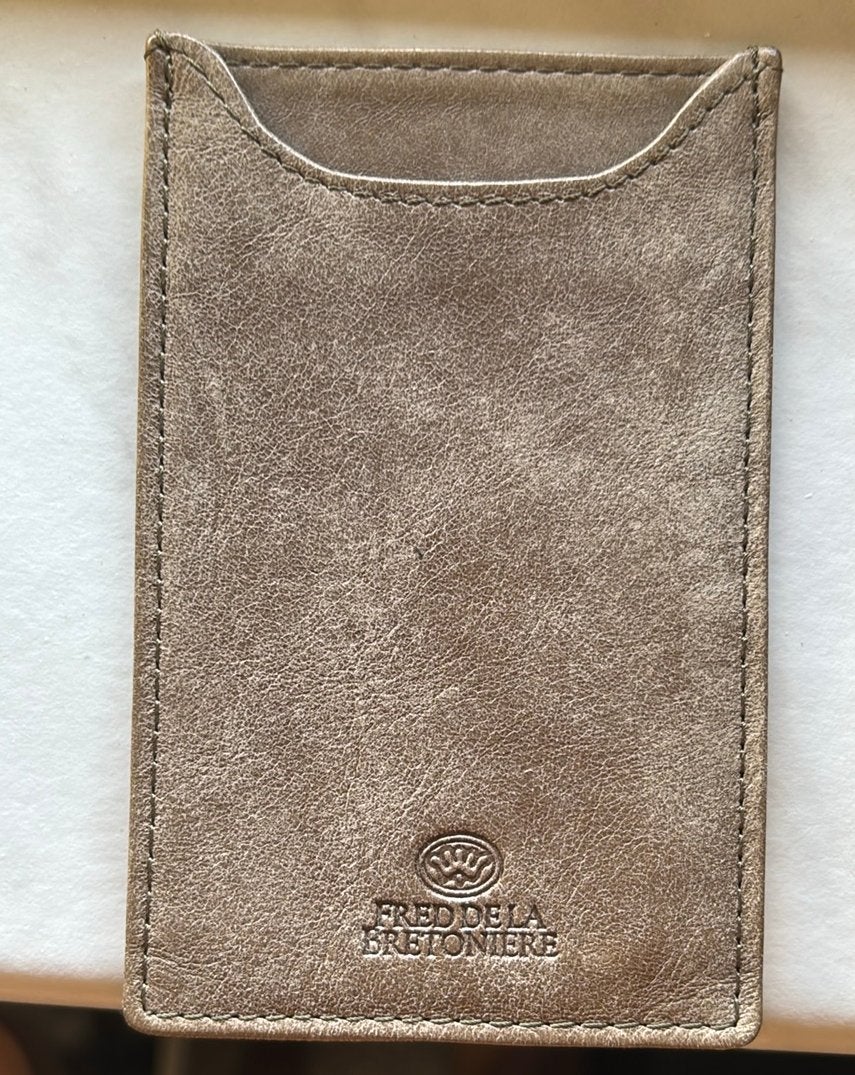 Fred de la Bretoniere Leren Etui / Kaarthouder, Ophalen of Verzenden, Nieuw