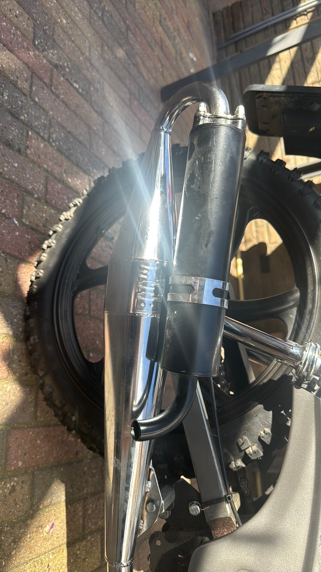 Uitlaat tomos A35, Fietsen en Brommers, Ophalen, Gebruikt, Overige merken