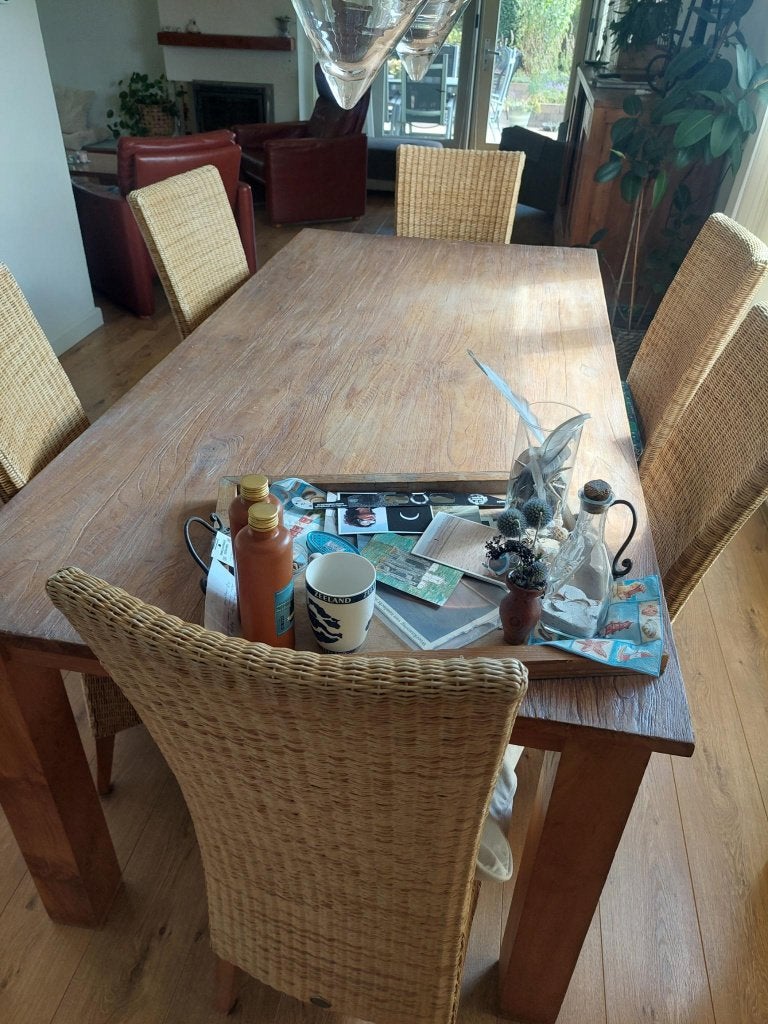 Indonesisch teak meubelen, Ophalen, Gebruikt, Teakhout, 50 tot 100 cm