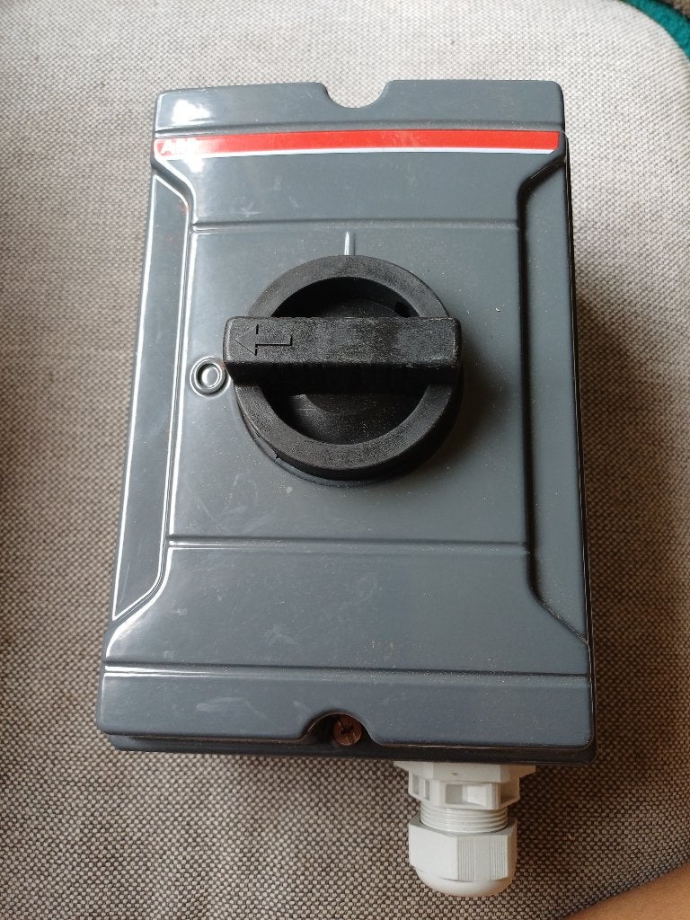 ABB KSE463TPSN ABB SCHAKELAAR IN KAST KSE SER, ., Ophalen of Verzenden, Zo goed als nieuw, .