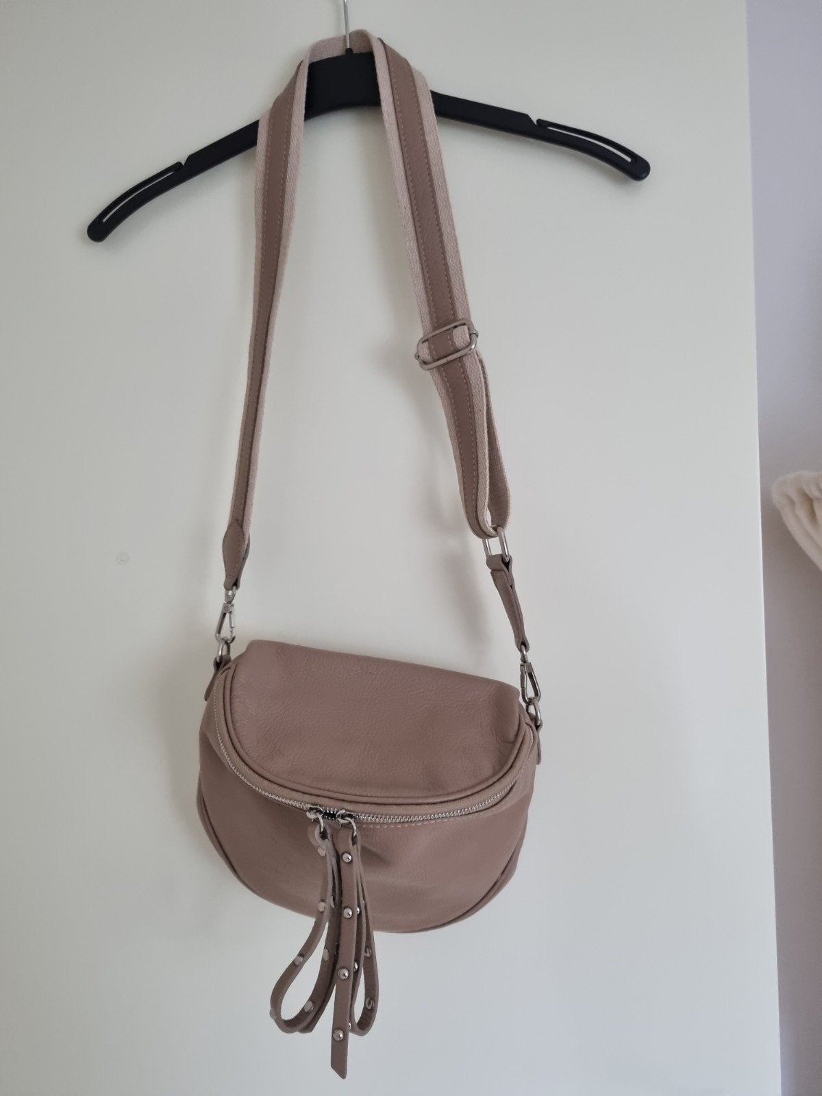 nieuwe leren tas, Ophalen, Nieuw, Bruin