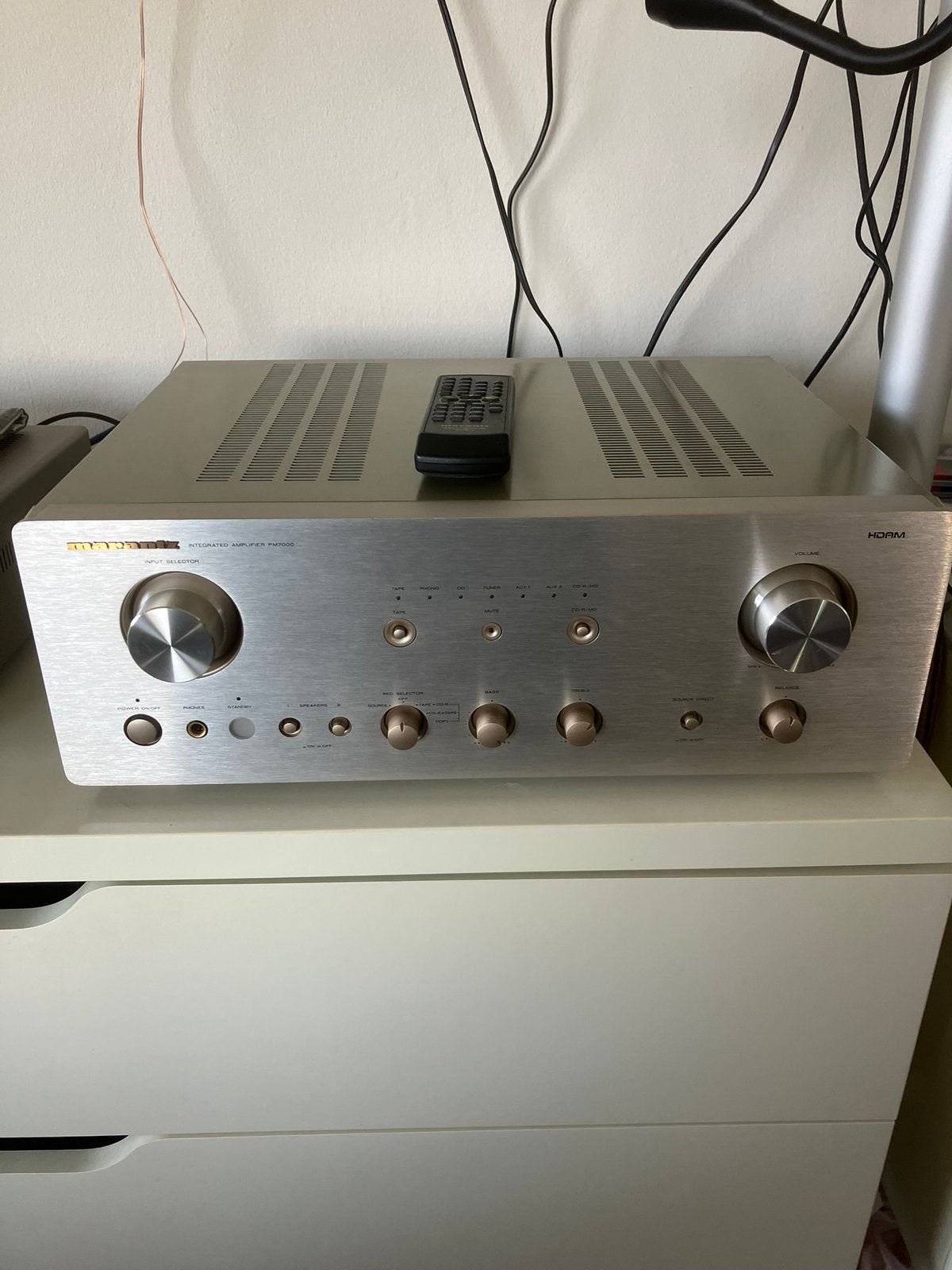 Marantz PM7000N Geïntegreerde Stereoversterker, Audio, Tv en Foto, Versterkers en Receivers, Gebruikt, 60 tot 120 watt, Stereo