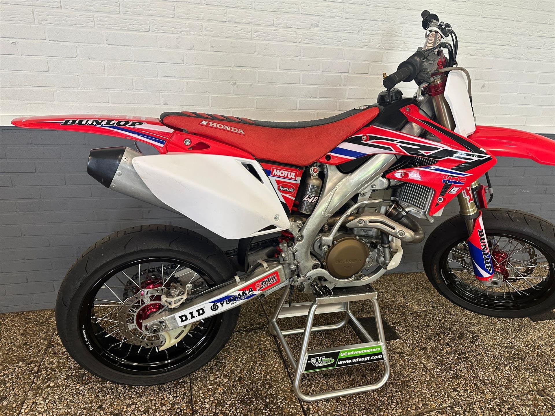 Honda Honda CRF 450 2008 Supermotard, Bedrijf, 449 cc, Crossmotor